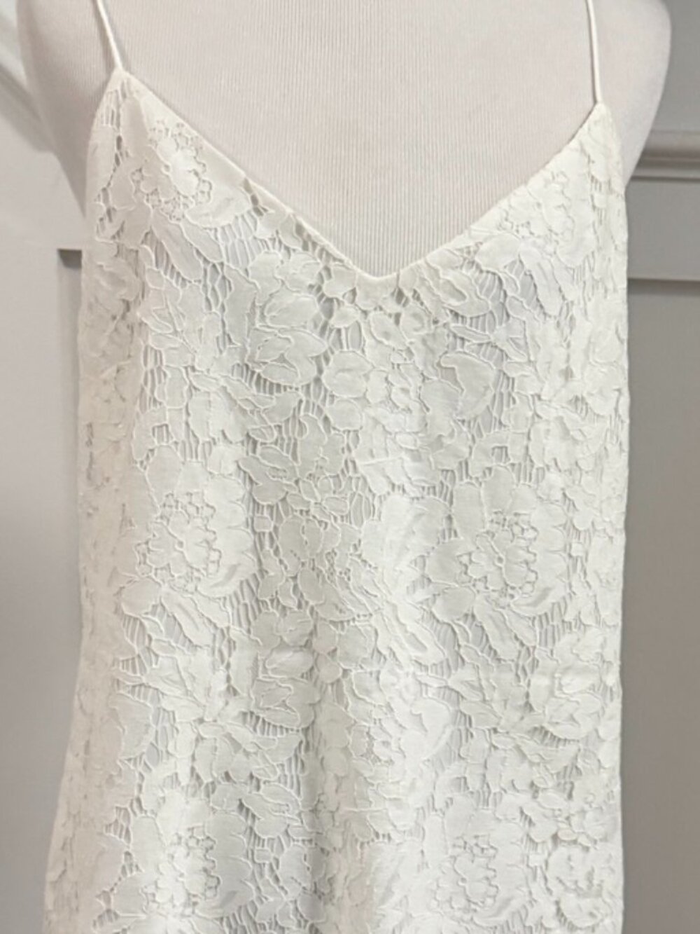 J.Crew Classic White Lace Top | Elegant & Feminine | Size 4 | Brand New w/Tags $ - Picture 4 of 9